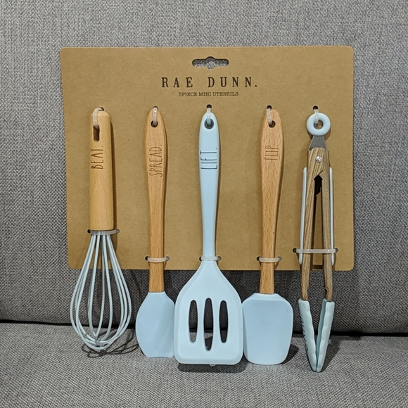 Rae Dunn Other - Rae Dunn 5pcs Mini Utensils Set